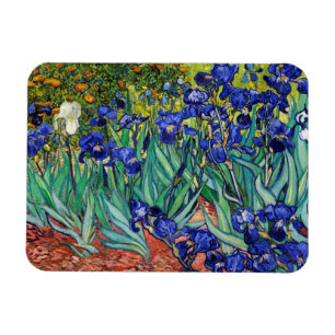 Schwertlilien von Vincent van Gogh Magnet