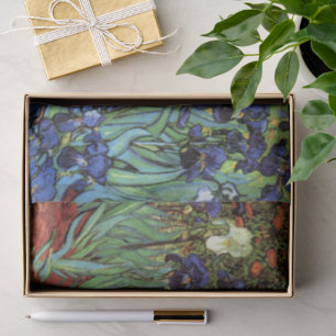 Schwertlilien von Vincent van Gogh, Vintage-Garten Seidenpapier