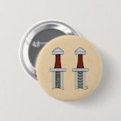 Schwertmuster Button (Vorne & Hinten)