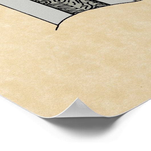 Schwertmuster Poster (Ecke)