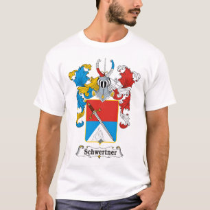 Schwertner Familien-ungarisches Wappen T - Shirt