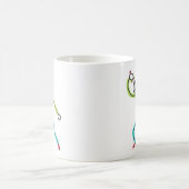 Schwertschluckender Stockmann Kaffeetasse (Mittel)