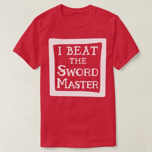 Schwertspiel Proof v2 T-Shirt (Design vorne)