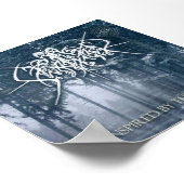 Schwertträger "Inspiriert von Trees"-Album-Poster Poster (Ecke)