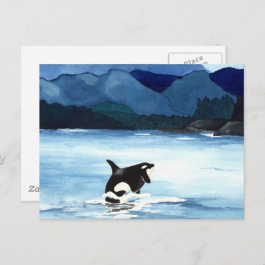 Schwertwal-Bruch Postkarte (Vorne/Hinten)