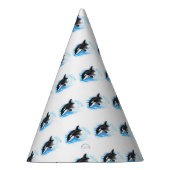 Schwertwal-Durchbrechen Partyhütchen (Rechts)