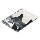 Schwertwal-Familien-Notizbuch Notizblock (Linke Seite)