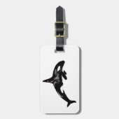 Schwertwal Gepäckanhänger (Vorderseite vertikal)