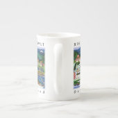 Schwertwal-Insel-Rosario-Erholungsort-Schale Porzellantasse (Rückseite)