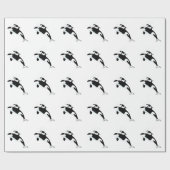 Schwertwal-Killerwal Geschenkpapier (Flach)