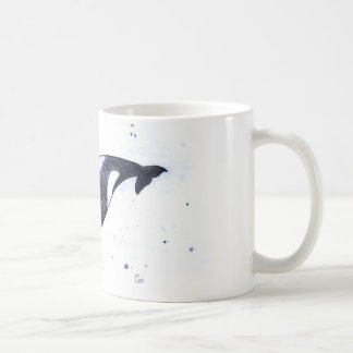 Schwertwal-Killerwalillustration Kaffeetasse