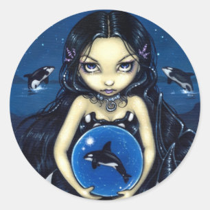 "Schwertwal-Magie-" Aufkleber