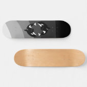 Schwertwal Orca Skateboard (Horizontal)