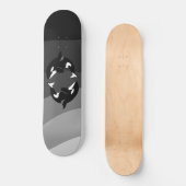 Schwertwal Orca Skateboard (Vorderseite)