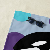 Schwertwal Orca Strandtuch (Beispiel)