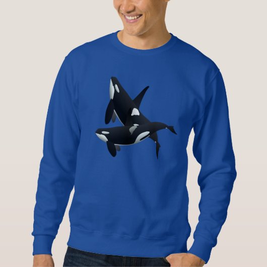 Schwertwal-Sweatshirt Sweatshirt (Vorderseite)