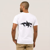 Schwertwal T-Shirt (Schwarz voll)