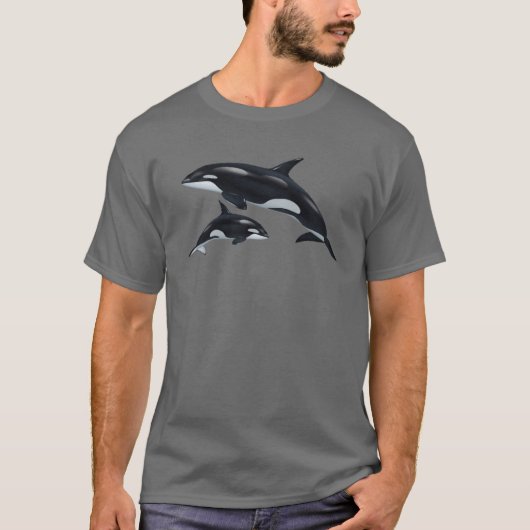 Schwertwal-T-Shirt T-Shirt (Vorderseite)