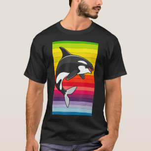 Schwertwal Vintage 80er Retro T-Shirt