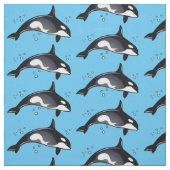 Schwertwal-Wal Stoff (Muster)