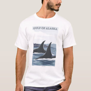 Schwertwal-Wale #1 - das Golf von Alaska T-Shirt