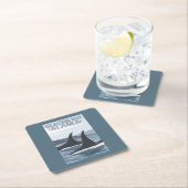 Schwertwal-Wale #1 - Glacier Bay, Alaska Rechteckiger Pappuntersetzer (Vor Ort)