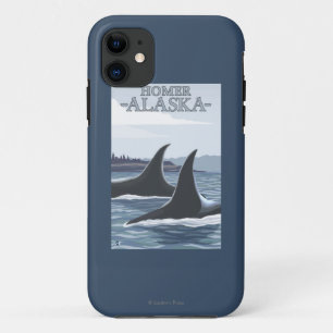 Schwertwal-Wale #1 - Homer, Alaska Case-Mate iPhone Hülle