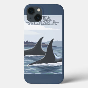 Schwertwal-Wale #1 - Sitka, Alaska Case-Mate iPhone Hülle