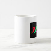 Schwertwal-Wale multi Farbe-Sprung für Freude Kaffeetasse (Mittel)