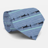 Schwertwale Puget Sounds Krawatte (Gerollt)