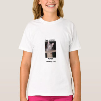 Schwerwiegend Coole Katze T-Shirt