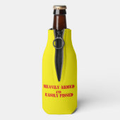 SCHWERWIEGEND GEARMED UND LEICHT GESPÜTZT FLASCHENKÜHLER (Flasche Rückseite)