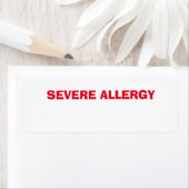 Schwerwiegende Allergie, Besorgnis (Insitu)