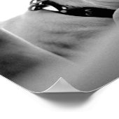 Schwerwiegende Augenpartien. Poster (Ecke)