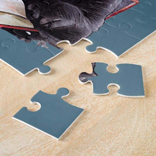 Schwerwiegende Katzen und Kaffee Puzzle (Seite)