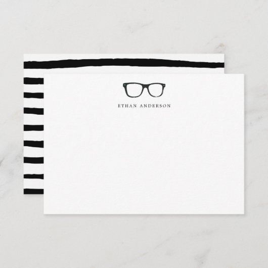 Schwerwiegende Spektakel | Funny Blank Notes Dankeskarte (Vorne/Hinten)