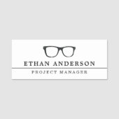 Schwerwiegende Spektakel | Funny Custom Namensschild (Vorderseite)