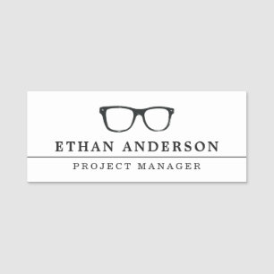 Schwerwiegende Spektakel   Funny Custom Namensschild