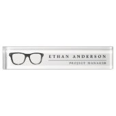 Schwerwiegende Spektakel | Funny Individuelle Name Namensplakette (Vorderseite)