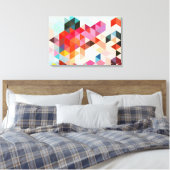 Schwerwiegende Worte Leinwanddruck (Insitu (Schlafzimmer))