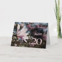 Schwester 20. Geburtstag mit Magnolia