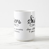 Schwester-Anteil-Kindheits-Erinnerungen… Kaffeetasse (Mittel)