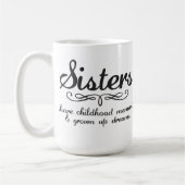 Schwester-Anteil-Kindheits-Erinnerungen… Kaffeetasse (Links)