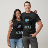 Schwester Bär Autismus-Bewusstsein T-Shirt (Unisex)