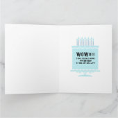 Schwester Belated Birthday Foto Card Karte (Innenseite)