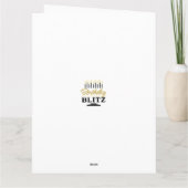 Schwester Belated Birthday Foto Card Karte (Rückseite)