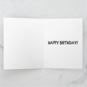 SCHWESTER BIRTHDAY FREUEND ÜBERSIERTE GREETING CAR KARTE (Innenseite)