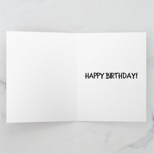 SCHWESTER BIRTHDAY FREUEND ÜBERSIERTE GREETING CAR KARTE (Innenseite)