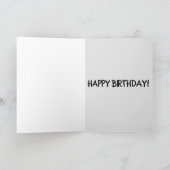 SCHWESTER BIRTHDAY FREUND GREETING CARDS KARTE (Innenseite)