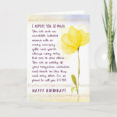 Schwester Birthday, ich bewundere dich so sehr Karte (Vorderseite)